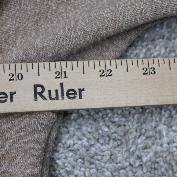 Travis Mathew Sweatshirt Mens Small Beige Hideaway 1/4 Zip Golf L/S Pullover - Picture 14 of 16